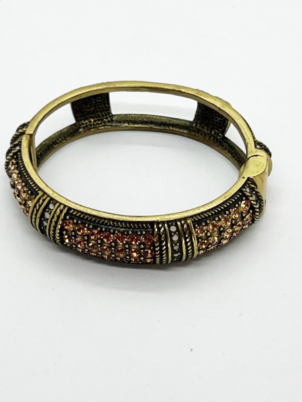 Heidi Daus Gold Swarovski Pave Bracelet - Small